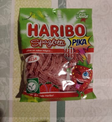Gomas Haribo Spaguetti Fresa