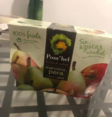 Puré de Fruta Pom`bel Maçã e Pêra