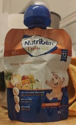 Saquetas Fruta&go Nutriben Frutas Variadas
