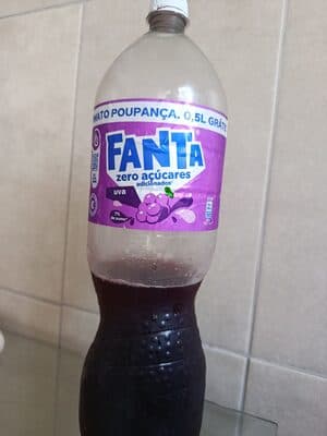 Refrigerante C/ Gás Fanta Zero Uva