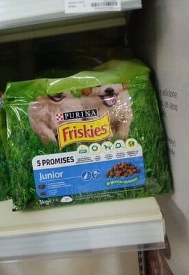 Ração para Cão Friskies Júnior com Frango