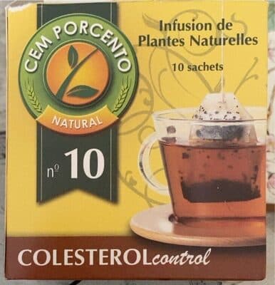 Chá Cem Porcento nº10 Colesterol Control