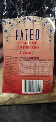 Pétalas Páteo de Pão Sésamo