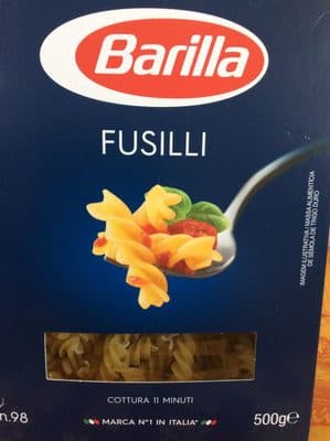 Massa Barilla Fusilli