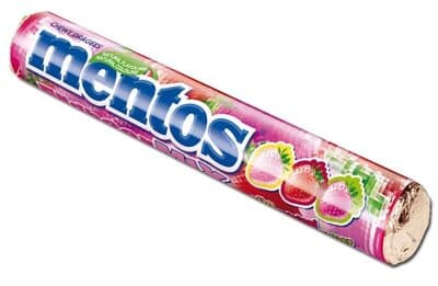 Drops Mentos Stick Morango Mix