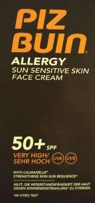 Creme Piz Buin Allergy SPF50
