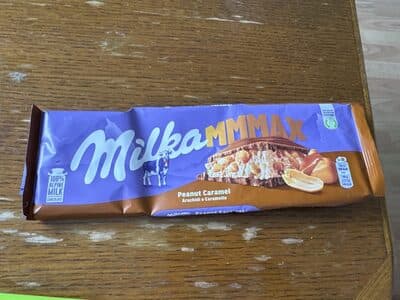 Chocolate Milka Peanut Caramel