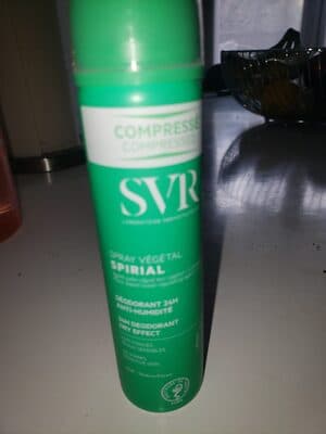 Desodorizante Spray SVR Spirial Vegetal 24h