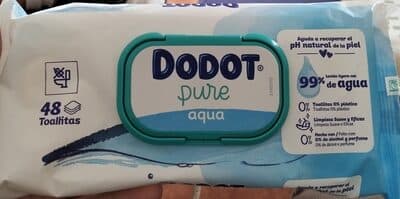 Toalhitas Bebé Pure Aqua Dodot