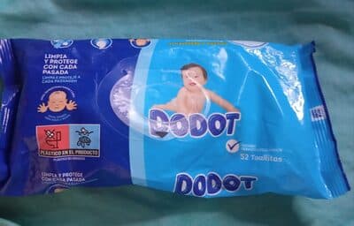 Toalhitas Bebé Dodot 52 un Azul