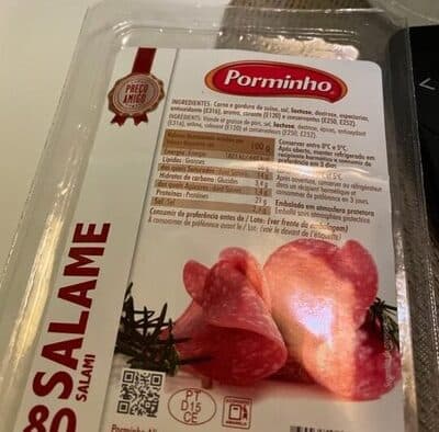Salame Porminho Fatiado Preço Amigo