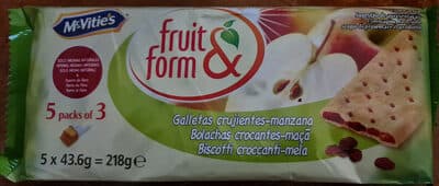 Bolacha Mcvitie's Maçã Canela Flow Pack