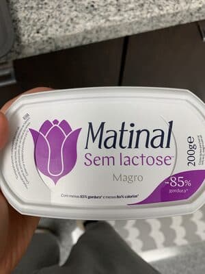 Creme Lácteo Matinal Magro sem Lactose