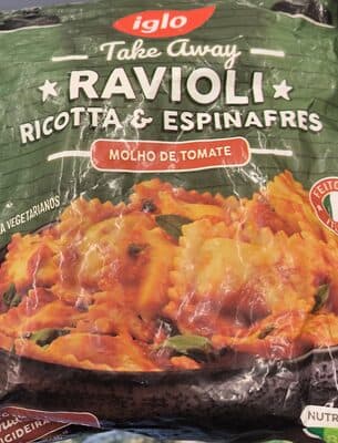 Ravioli Iglo Ricotta Espinafres