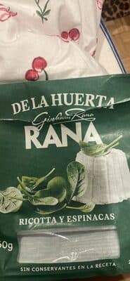 Ravioli Ricotta Espinafre Rana