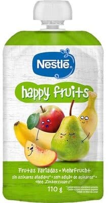 Saqueta Fruta Nestlé Happy Fruits Frutas Variadas