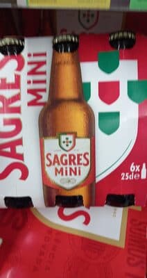 Cerveja Sagres Branca Mini