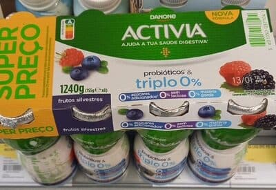 Iogurte Activia Bifidus Líquido Frutos Silvestres 000%
