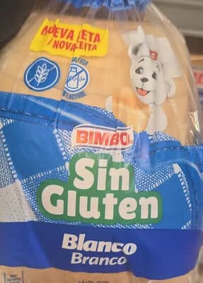 Pão de Forma Bimbo Branco sem Gluten