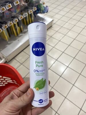 Desodorizante Spray Pure & Natural Nivea
