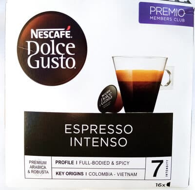 Cápsulas Dolce Gusto Café Espresso Intenso 7
