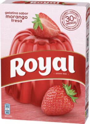 Gelatina Royal Morango