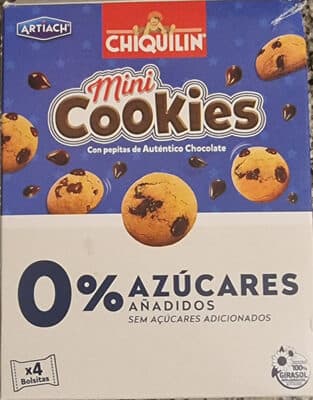 Bolacha Artiach Minicookies 0% Açúcar
