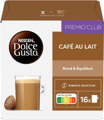 Cápsulas Dolce Gusto Café Au Lait