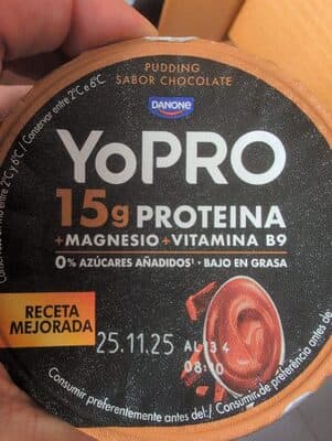 Pudim Yopro Chocolate