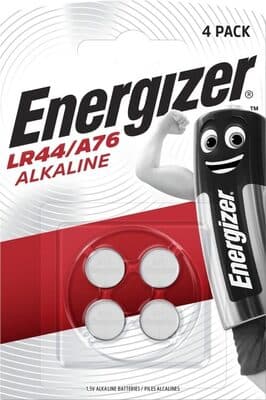 Pilha Energizer LR44/A76 Pack