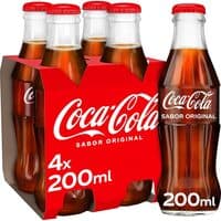 Refrigerante com Gás Coca-Cola Original Vidro