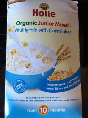 Muesli BIO Holle Cereais Júnior 10 m