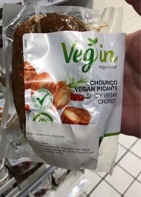 Chouriço Vegan Veg In Picante