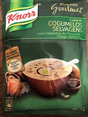 Sopa Knorr Gourmet Cogumelos