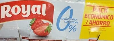 Gelatina Royal Morango 0% de Açúcar
