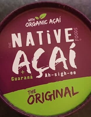 Polpa Native Fruta Açaí e Guaraná