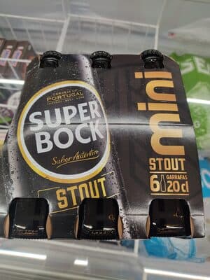Cerveja Super Bock Stout Preta