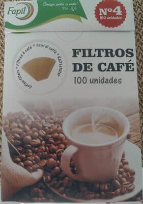Filtros Café nº4 Fapil Pack
