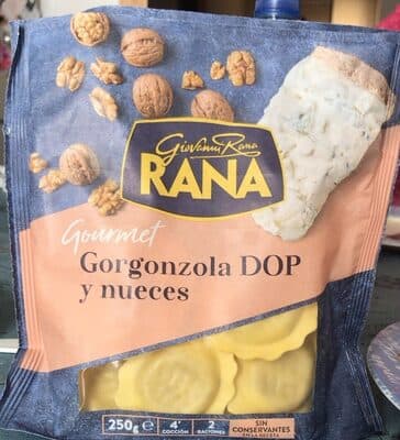 Ravioli Gorgonzola e Nozes Rana
