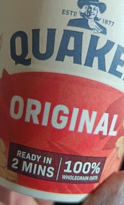Papas Quaker de Aveia Original