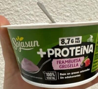 Sojagurte Sojasun Proteina Framb.groselha