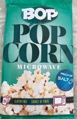 Pipocas Bop Microondas Sal
