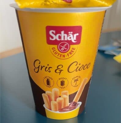 Gressinhos Schar com Creme Cacau sem Glúten