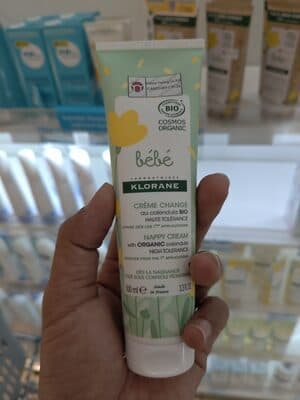 Creme Klorane Muda Fralda BIO