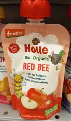 Saqueta BIO Holle Maçã e Morango 8 m