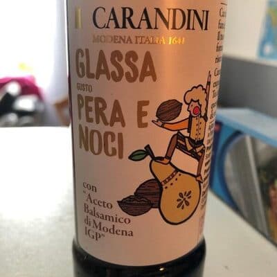 Creme Balsâmico Carandini Pêra e Noz