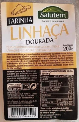 Farinha Salutem Linhaça Dourada