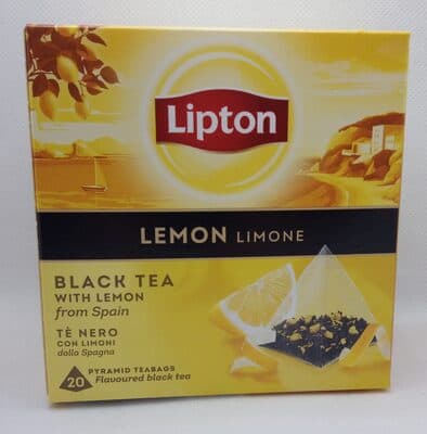 Chá Preto Lipton Pyramid Limao 20 Saq