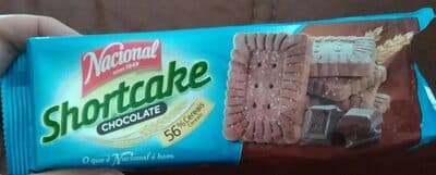 Bolacha Nacional Shortcake Chocolate
