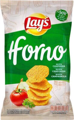 Batatas Lay's Fritas Forno Camponesas
